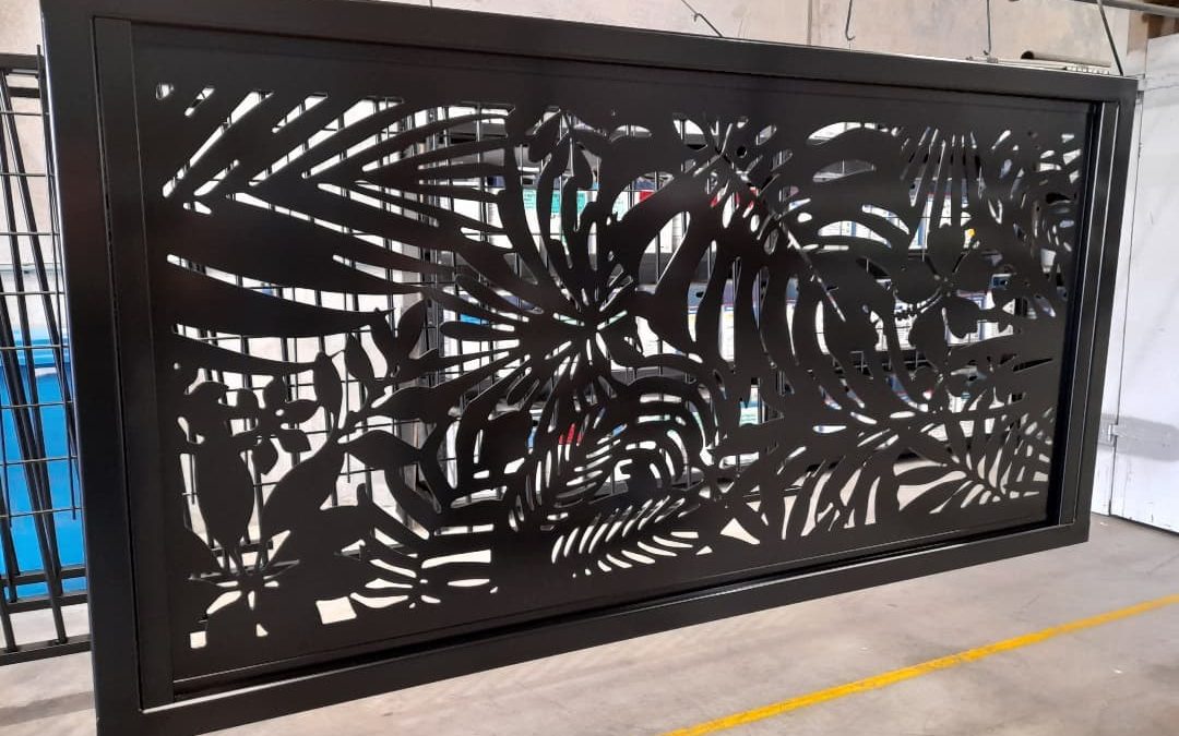 Aluminium Laser Cut Screen